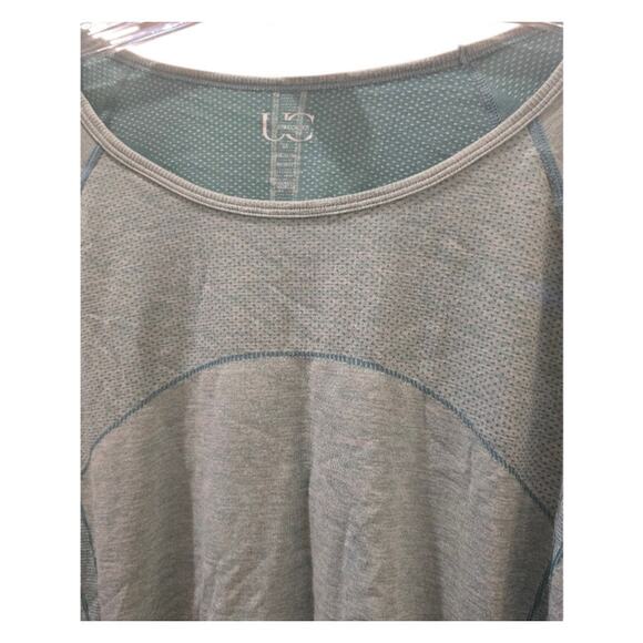 United by Blue Ruched Side Long Sleeve Top in Teal – NWT Size 3X - Picture 4 of 5